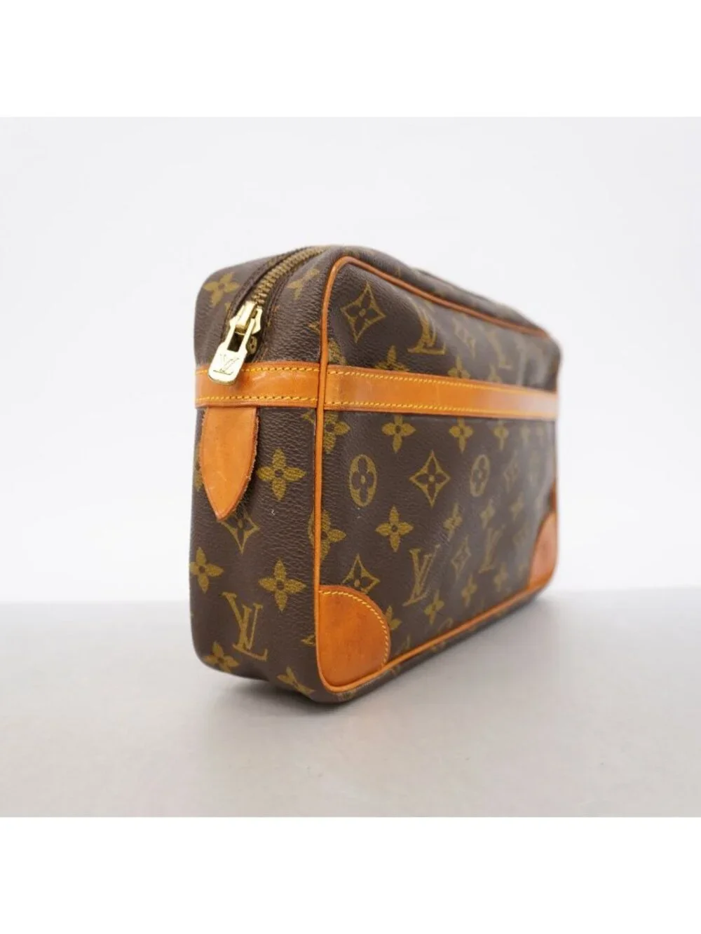Louis Vuitton Clutch Monogram Compiegne 28 Brown